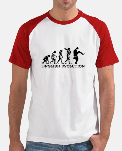 T-shirt evoluzione inglese
