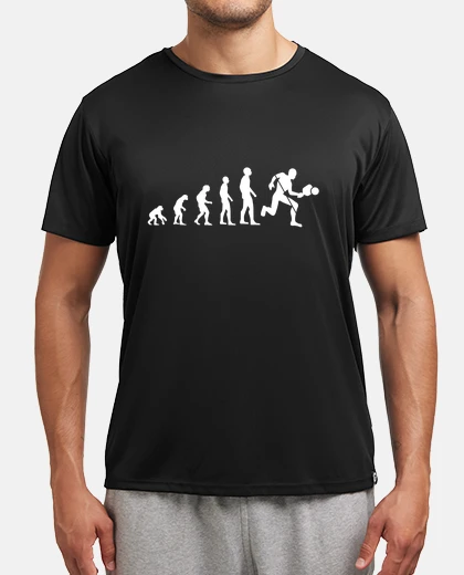 T-shirt evoluzione padel padelist umorismo