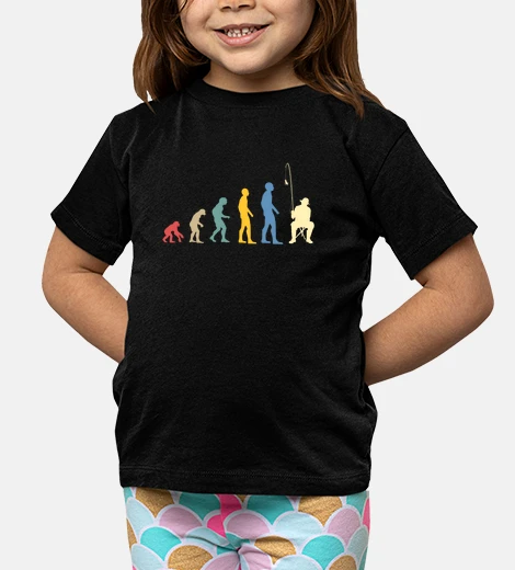Abbigliamento evoluzione pescatore umorismo pesca div