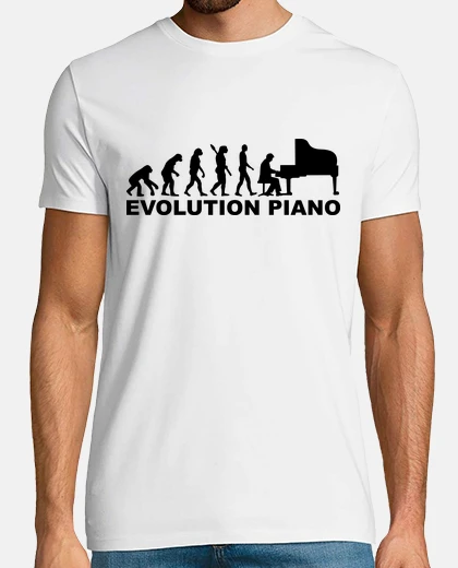 T-shirt evoluzione pianoforte a coda