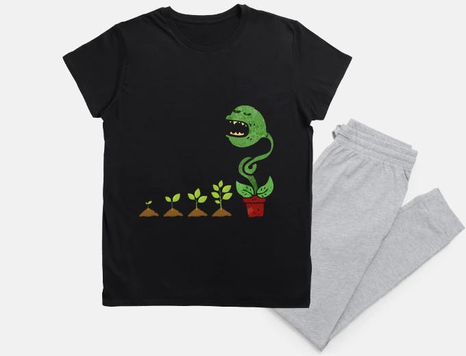 Pigiama evoluzione pianta  pianta carnivora umo