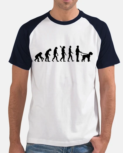 T-shirt evoluzione schnauzer gigante
