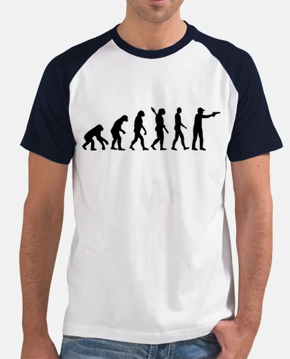 T-shirt evoluzione tiro sportivo