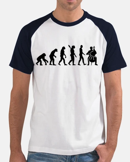 T-shirt evoluzione violoncello