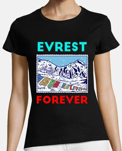 T-shirt evrest spedizione di ascensione per sem