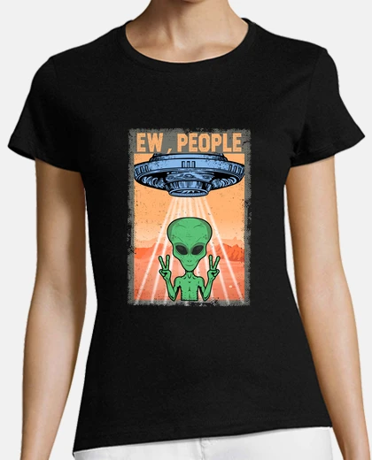 Tee-shirt ew people alien