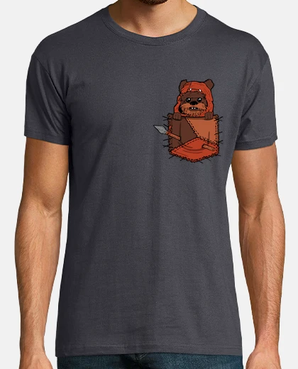 T-shirt ewok pocket