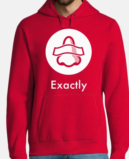 Sudadera exactamente botella cohete