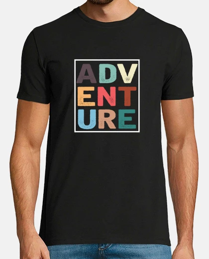Camiseta excursionismo campistas montañismo regalo retro aventura tipografía increíble camping