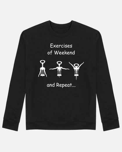 Hoodie exercises of weekend
