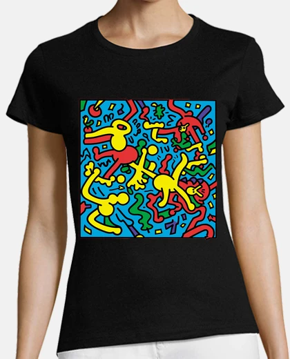 Tee-shirt exp les ion couleurs style ha ring
