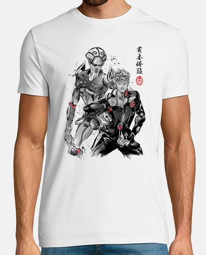 Tee-shirt expérience d39or sumi-e