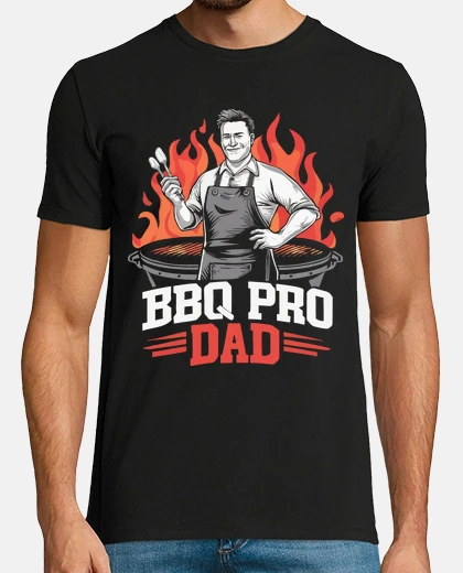T-shirt Expert Grill Bbq Barbecue Papà