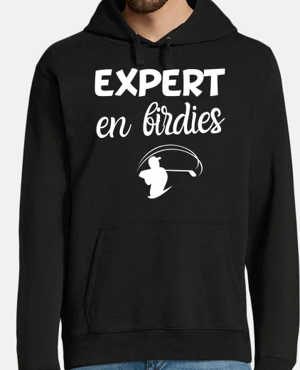 Hoodie expert in birdies humor funny golf
