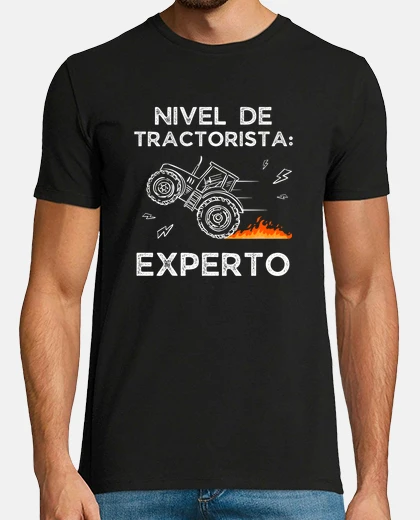 T-shirt expert tractor driver level