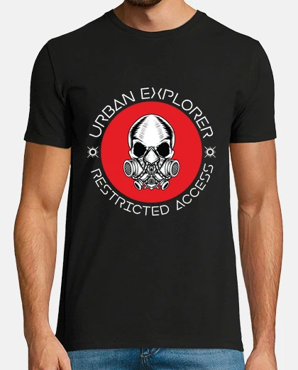 Camiseta explorador urbano - urbex