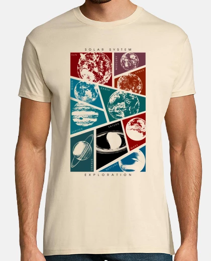 Tee-shirt exploration du système solaire 4