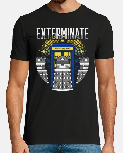 Tee-shirt exterminer les daleks