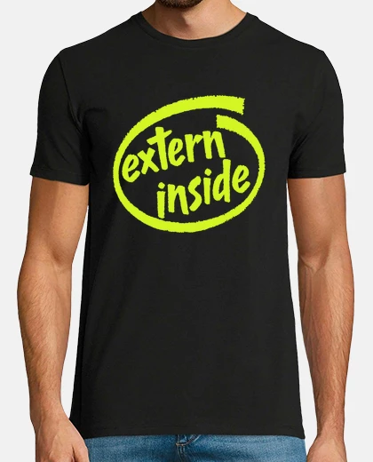 T-shirt extern inside lima uomo
