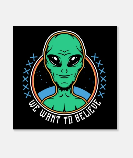 Tableau extraterrestres alien ufo ufo vert