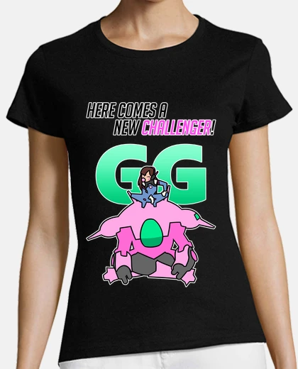 T-shirt f overwatch - d.va