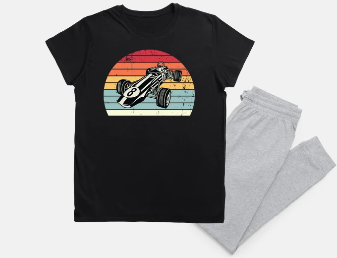 Pigiama f1 1970 tramonto vintage vintage