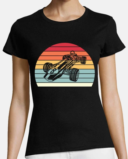 T-shirt f1 1970 tramonto vintage vintage
