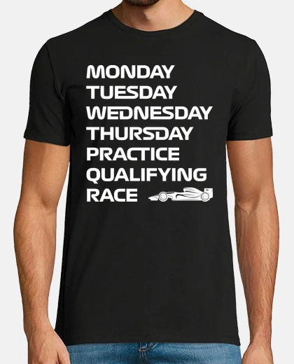 Playera F1 PRACTICE QUALIFYING RACE