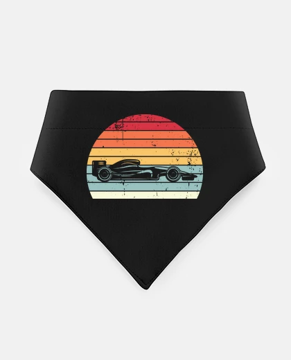 Mascotas f1 retro vintage sunset