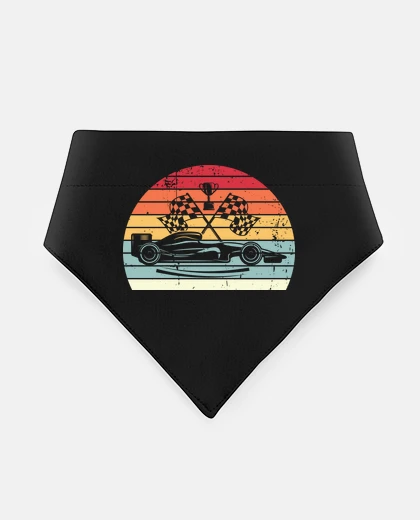 Mascotas f1 retro vintage sunset
