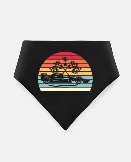 Mascotas f1 retro vintage sunset