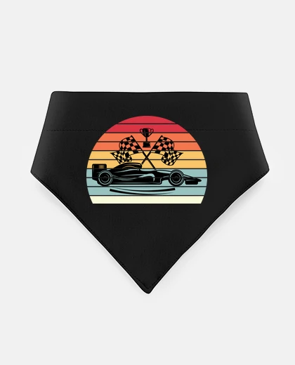 Mascotas f1 retro vintage sunset