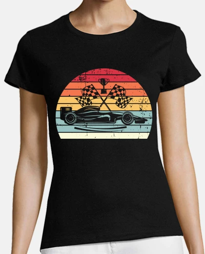 T-shirt f1 tramonto vintage vintage