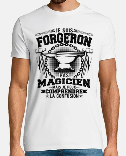 T-shirt fabbro forgiare divertente