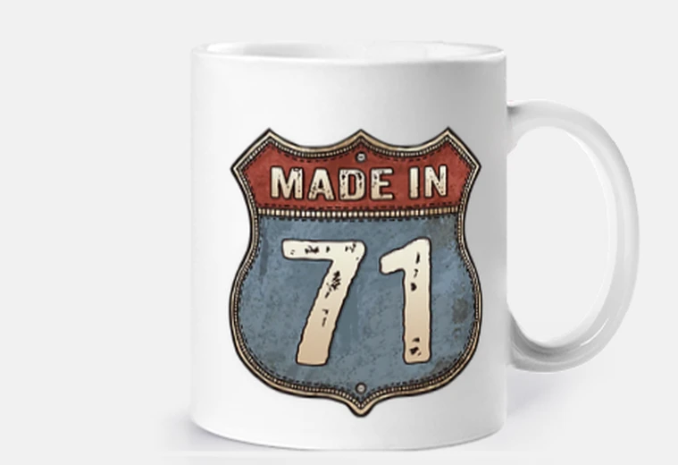 Mug fabriqué en 71