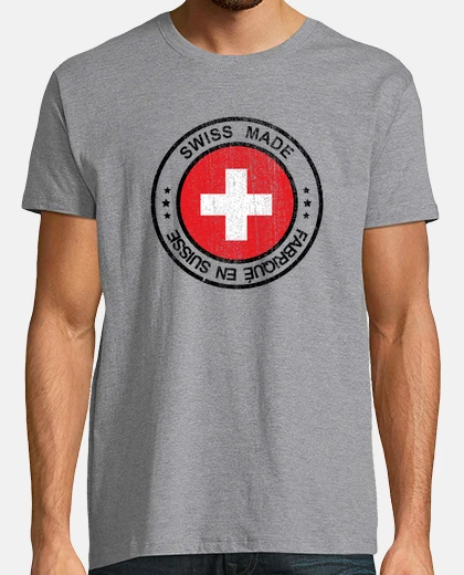 Tee-shirt Fabrique en suisse humour