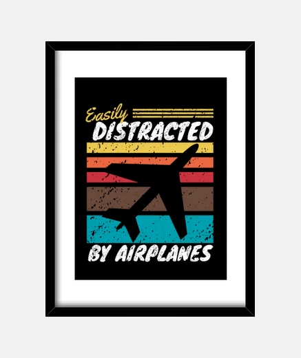 Cadre facilement distrait par les avions