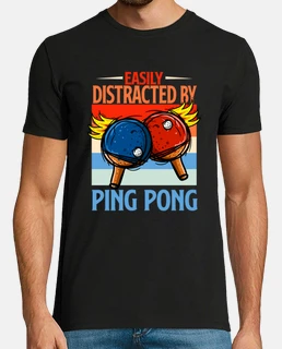 facilement distrait par le ping-pong tennis de table