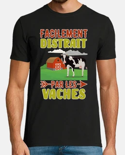 Facilement distrait par les vaches