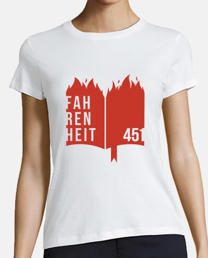T-shirt fahrenheit 451