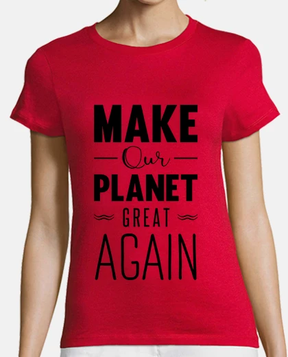T-shirt fai eat nuovo il nostro pianeta
