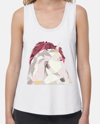 Tee-shirt faible cheval poly
