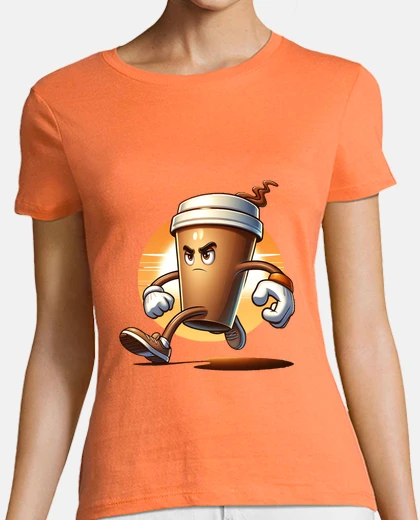 Tee-shirt faire couler du café