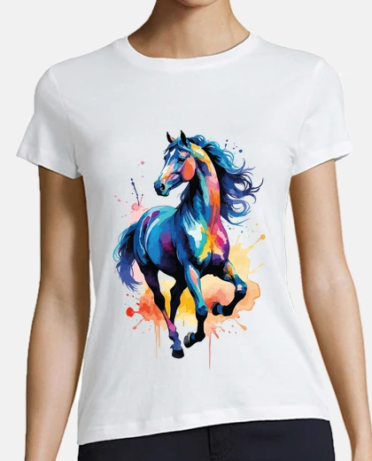 Tee-shirt faire du cheval