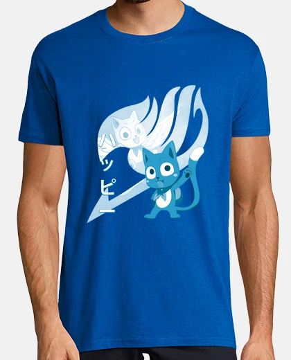 Camiseta Fairy Tail - Happy