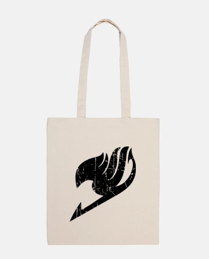 Bolsa Fairy Tail black logo