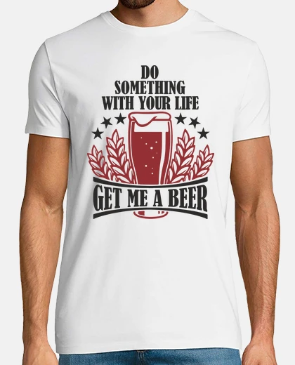 Tee-shirt fais quelque chose de ta vie donne moi