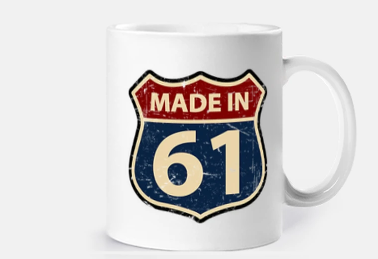 Mug fait en 61