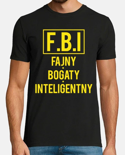 T-shirt fajny bogatu smalto intelligente