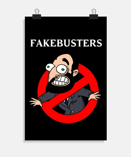 Poster fakebusters black